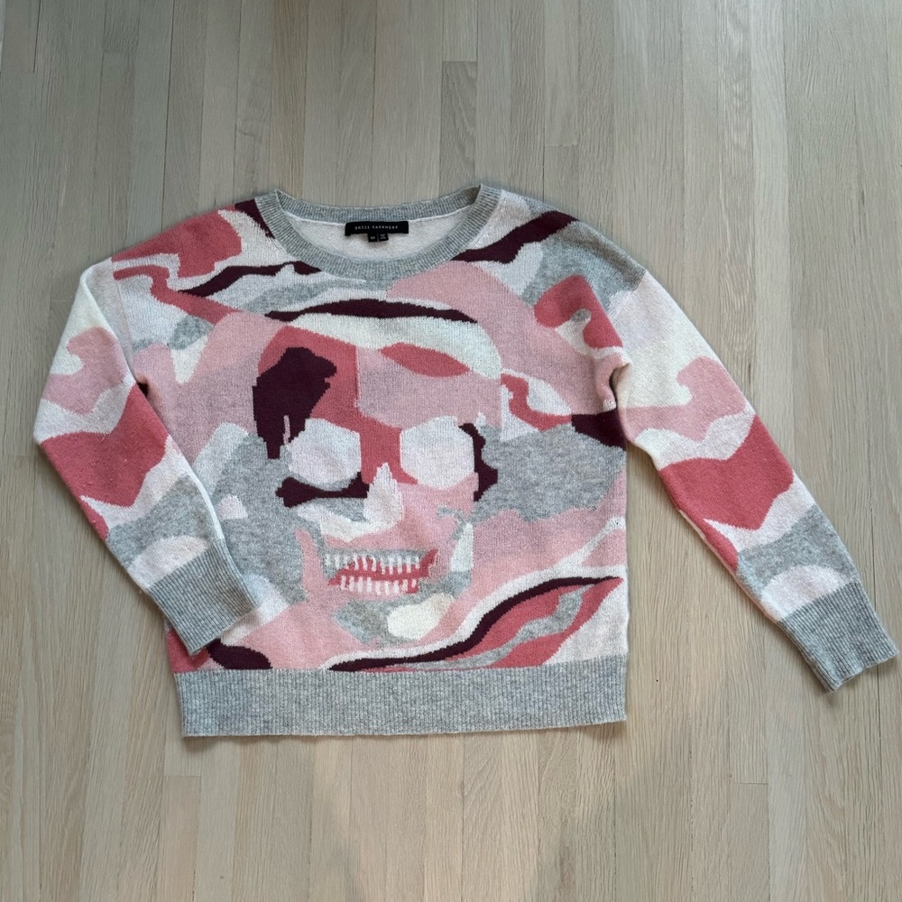 Skull Cashmere crewneck sweater